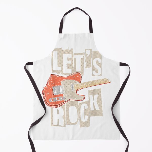 Item preview, et's Rock Electric Guitar Music Lovers Band Guitarists Retro  designed and sold by KristianNes.