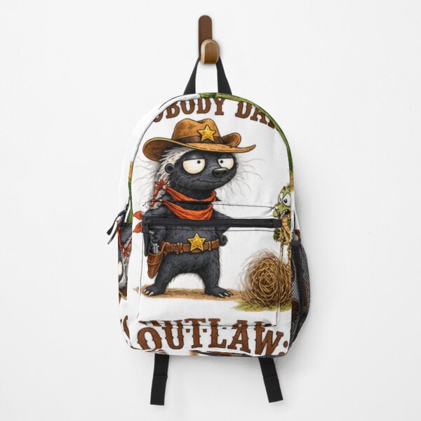 Item preview, Outlaw Nobody Dares Honey Badger Western designed and sold by paintingnou.