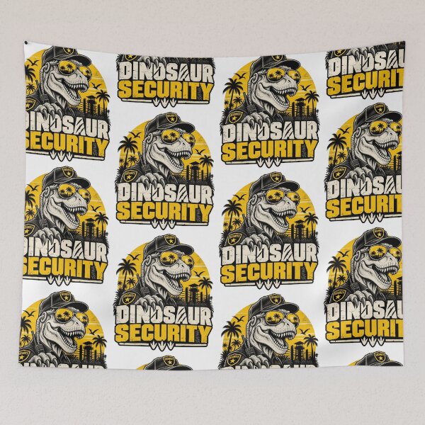 Item preview, Cool T-Rex Dinosaur Security Prehistoric Park Ranger Design designed and sold by SEINENGAPPI18.