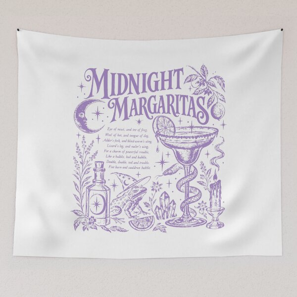 Item preview, Midnight Margaritas Witchy Halloween - Midnight Margaritas - Spooky Margarita - Witch Cocktail designed and sold by dancymantil.