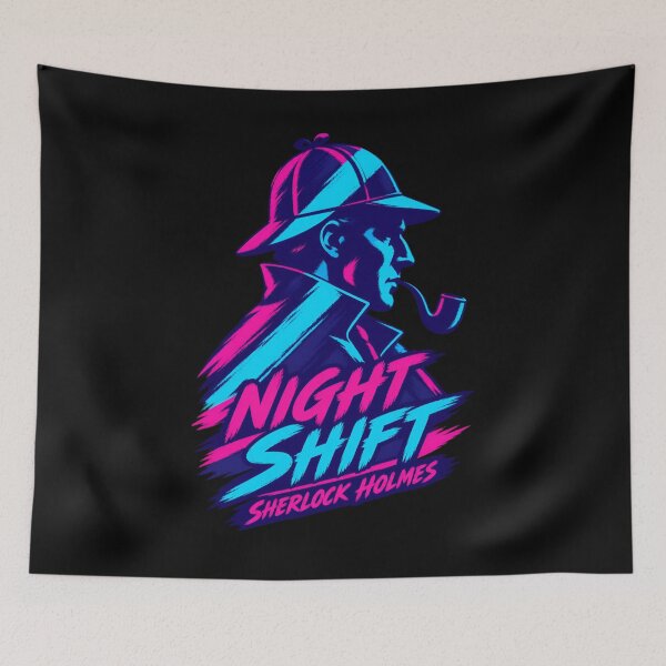 Item preview, Sherlock Holmes: Neon Night Shift designed and sold by Fenay Designs.