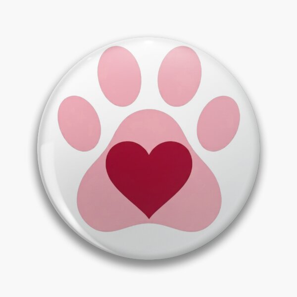 Item preview, Labrador Simplicity Paw Print - Canine Love Heart designed and sold by Goodthingstree.