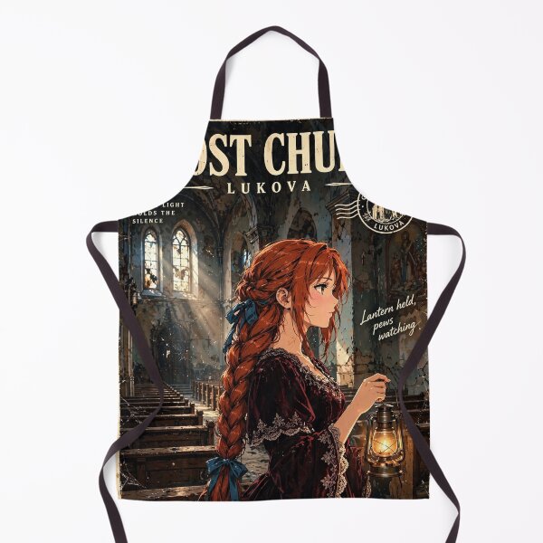 Item preview, Czech Republic — St. George's Church in Luková — A Haunting Journey Among the Ghostlike Figures designed and sold by DibujandoPorfa.