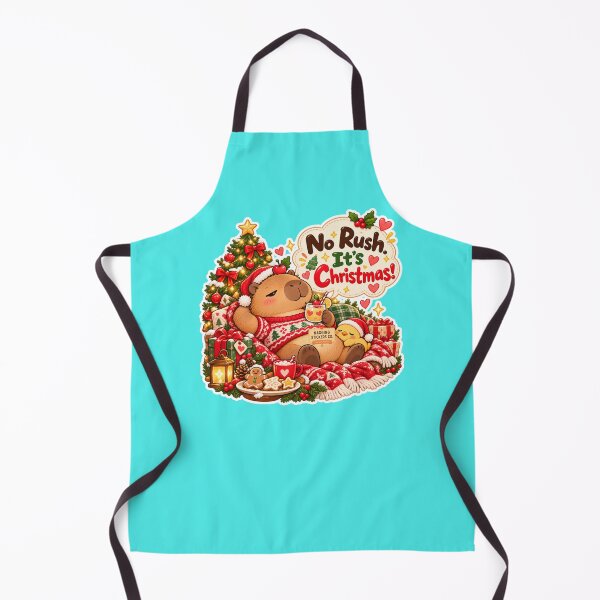 Item preview, NO RUSH. IT'S CHRISTMAS! 2026 BY NAGGINGSTICKERSCO. NAGGING CAPYBARA'S A VERY NAGGING CHRISTMAS! COLLECTION | AQUA Edition | No.02 designed and sold by LaMaisonOfMY.