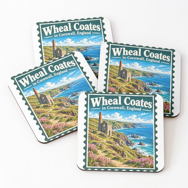 Item preview, Wheal Coates In Cornwall, England - Vintage Travel Art designed and sold by HaydenMillepied.