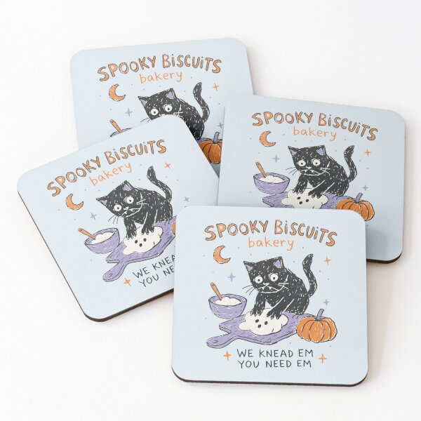Item preview, Black Cat Halloween Bakery designed and sold by Studio Bootleg.