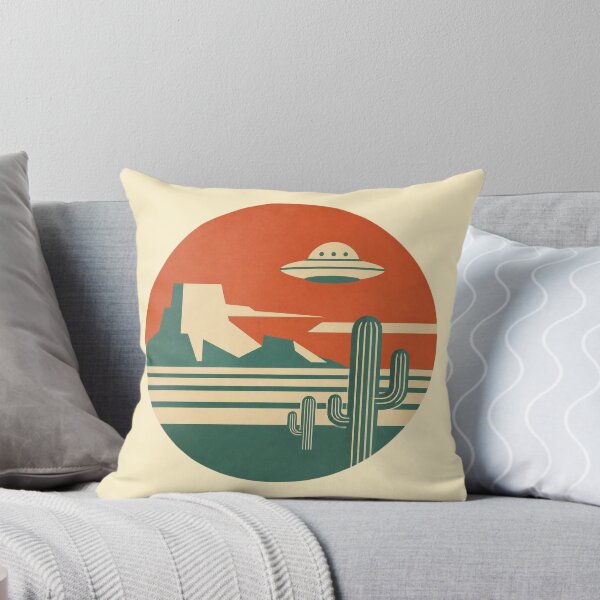 Item preview, Retro UFO – Desert Encounter designed and sold by mellow-koko.