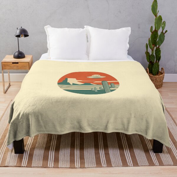 Item preview, Retro UFO – Desert Encounter designed and sold by mellow-koko.