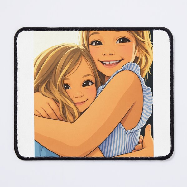 Item preview, Little girls hug designed and sold by AniliKimi.