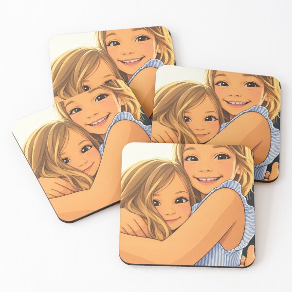 Item preview, Little girls hug designed and sold by AniliKimi.