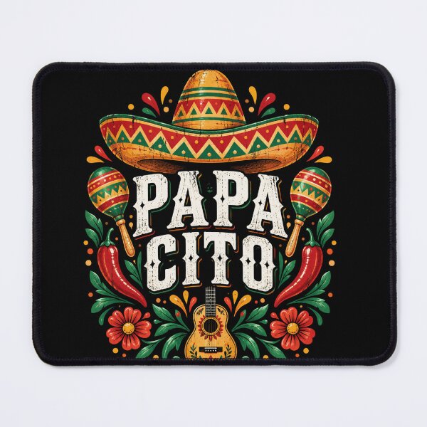 Item preview, sombrero fiesta graphic with maracas and guitar art designed and sold by anapldv.