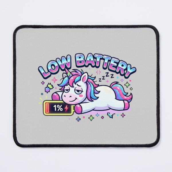 Item preview, Unicorn: Low battery designed and sold by BiaSMartins.