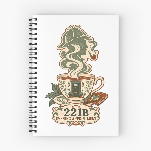 Item preview, Sherlock Holmes: 221B Evening Appointment designed and sold by Fenay Designs.