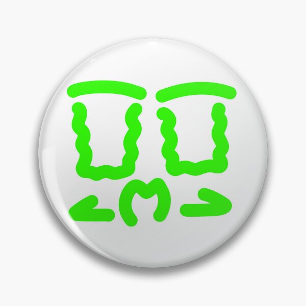 Item preview, Neon Green Crying Doodle Face designed and sold by felipemaldonadoart.