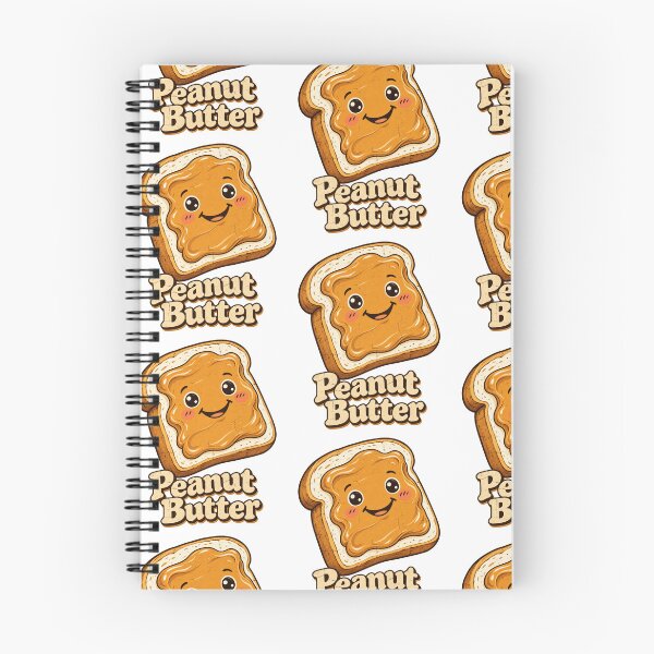 Item preview, Cute Kawaii Peanut Butter Toast Retro Breakfast Food Design designed and sold by SEINENGAPPI12.