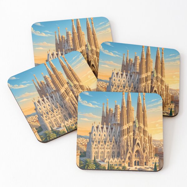 Item preview, Sagrada Familia Barcelona Art designed and sold by JacksoonLester.