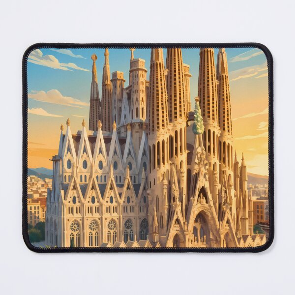 Item preview, Sagrada Familia Barcelona Art designed and sold by JacksoonLester.
