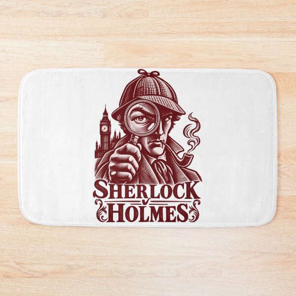 Item preview, Sherlock Holmes: Scarlet Magnifier Portrait designed and sold by Fenay Designs.