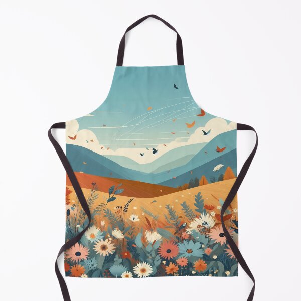 Item preview, Where The Wildflowers Meet The Mountains Gustav Klimt Flower Garden Nature Painting Landscape Scenery Digital Illustration designed and sold by Matt_Smith.