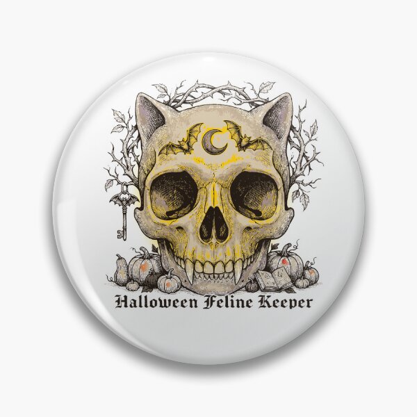 Item preview, Cat Mom Halloween Scull designed and sold by LZenDesigns.