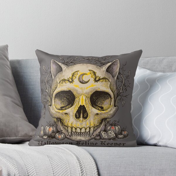 Item preview, Cat Mom Halloween Scull designed and sold by LZenDesigns.