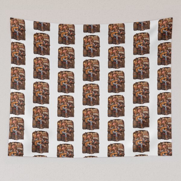 Item preview, One More Song Cowboy Guitar Country Music Humor designed and sold by Wilcox PhotoArt.