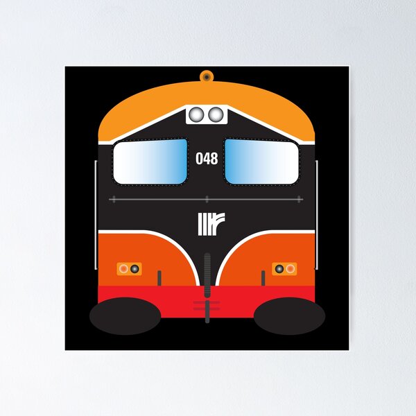 Item preview, Iarnród Éireann  Iconic A - Class Locomotive in late 1980's livery designed and sold by 2cimage.