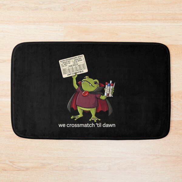 Item preview, We Crossmatch Til Dawn Frog Blood Bank Halloween designed and sold by LASTIQUE-dd.