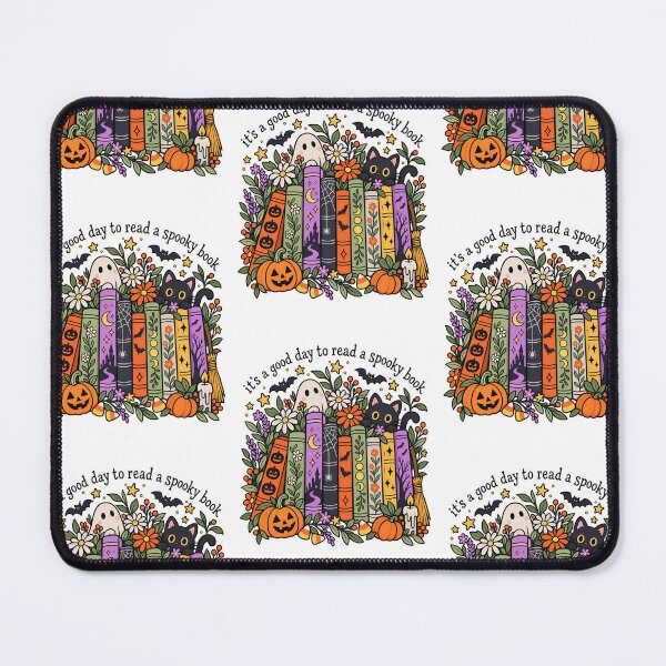 Item preview, It's A Good Day To Read A Spooky Book Cozy Autumn Books Design designed and sold by SEINENGAPPI12.