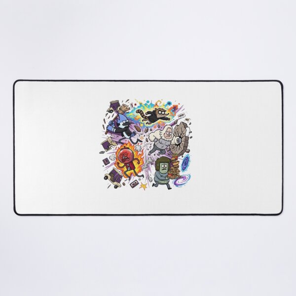 Item preview, Regular Show Character Collage Art designed and sold by circliqueart.