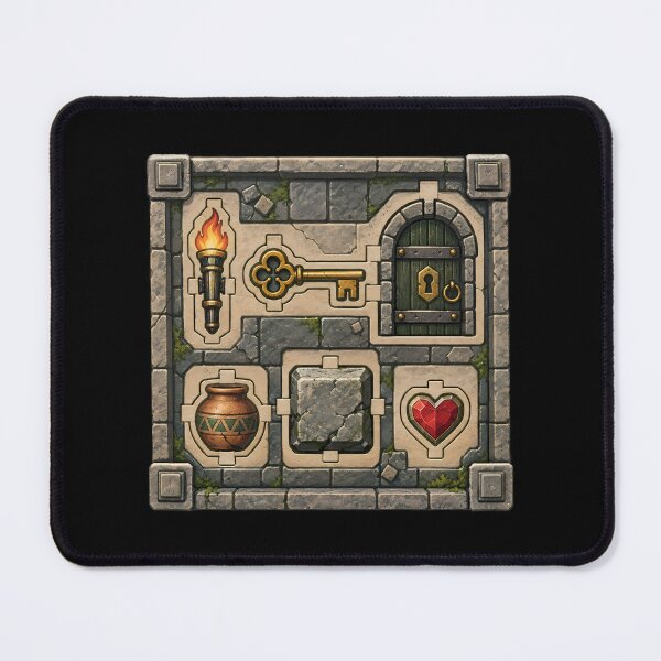 Item preview, Dungeon Room, Unpunched designed and sold by agearb.