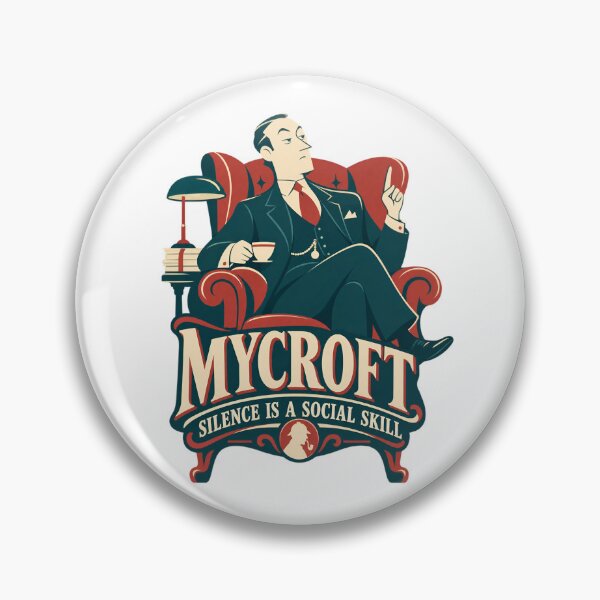 Item preview, Sherlock Holmes: Mycroft's Social Silence designed and sold by Fenay Designs.