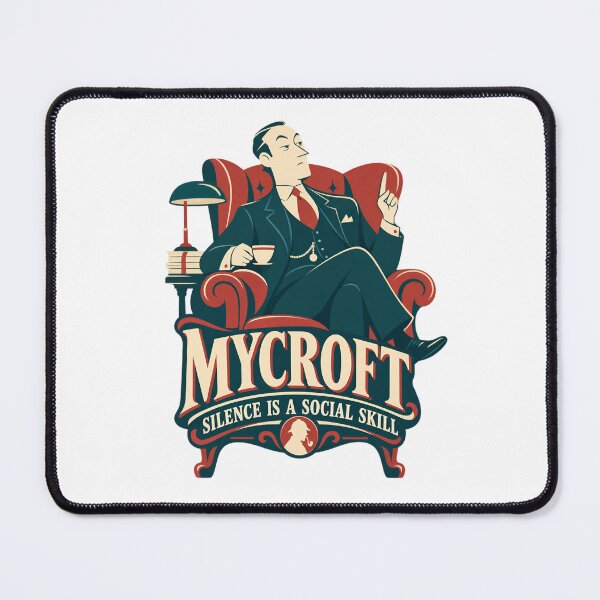 Item preview, Sherlock Holmes: Mycroft's Social Silence designed and sold by Fenay Designs.