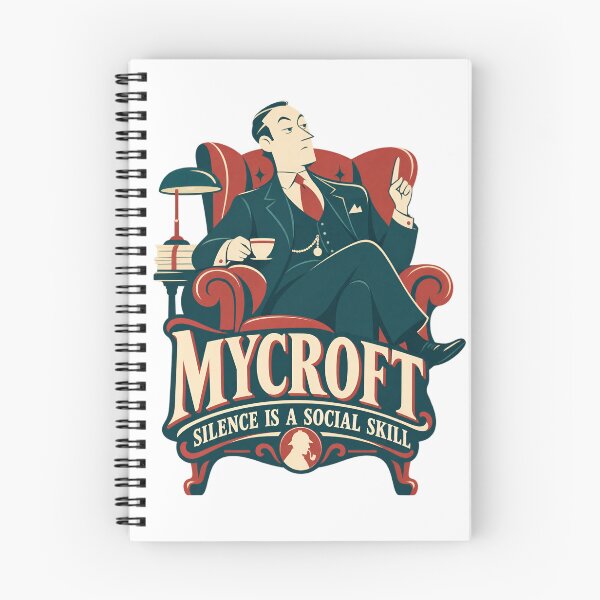 Item preview, Sherlock Holmes: Mycroft's Social Silence designed and sold by Fenay Designs.
