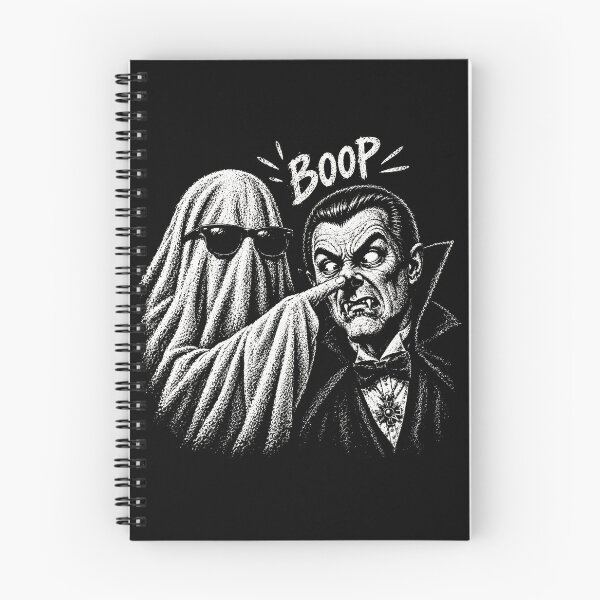 Item preview, Retro Halloween Monster Selfie - Halloween Monsters -  Boop Halloween designed and sold by KravinaPhol.
