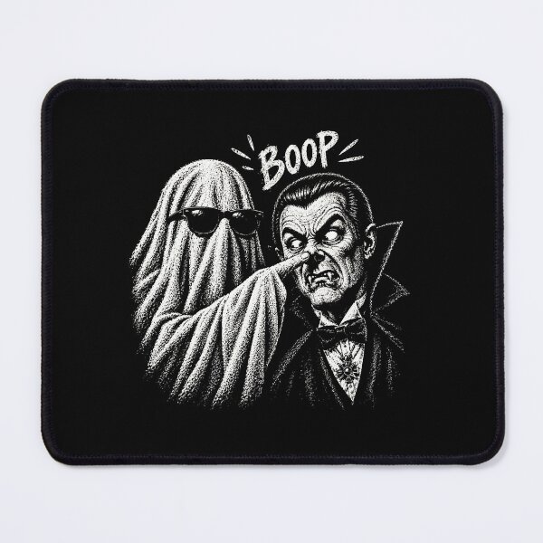 Item preview, Retro Halloween Monster Selfie - Halloween Monsters - Boop Halloween designed and sold by KravinaPhol.