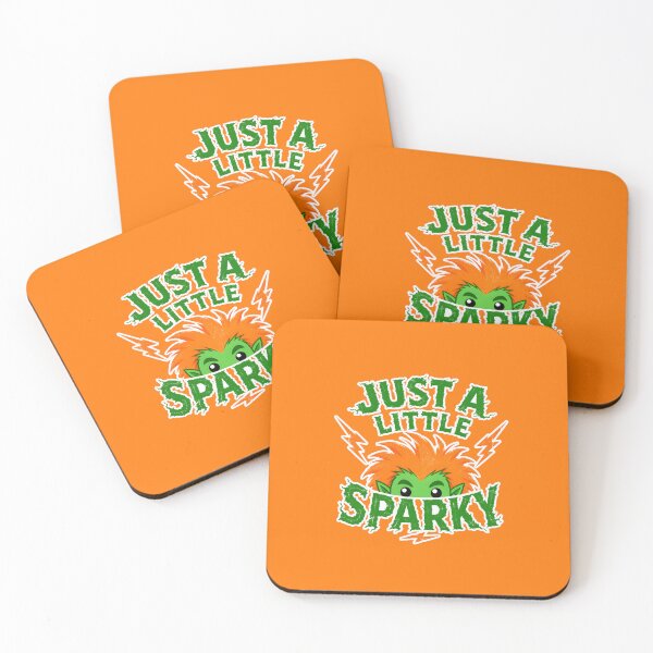 Item preview, Cute Naughtly Sparky Kids – Blanka Fighter Gamer Design for Boys and Girls designed and sold by SlightlyUnreal.