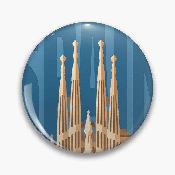 Item preview, Minimalist Sagrada Familia designed and sold by JacksoonLester.