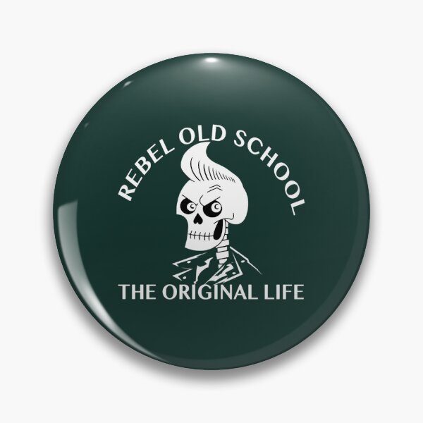 Item preview, The Original Life Rockabilly Skull  designed and sold by MagicMealing.