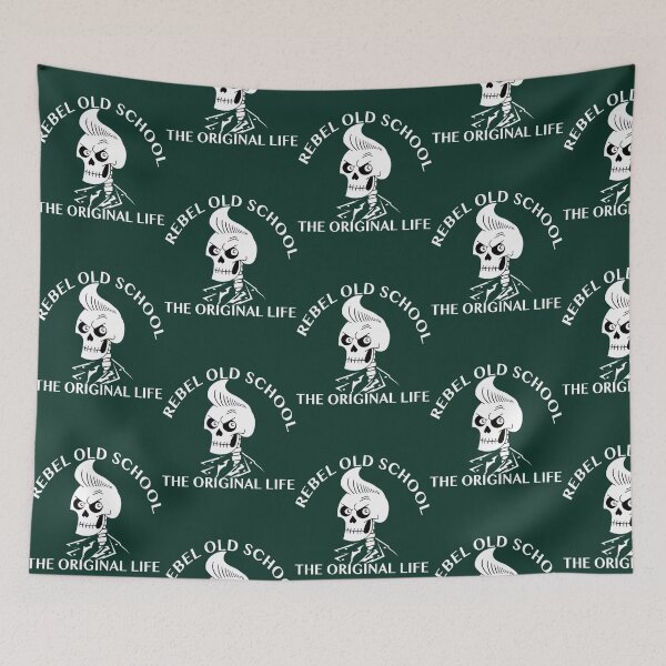 Item preview, The Original Life Rockabilly Skull  designed and sold by MagicMealing.