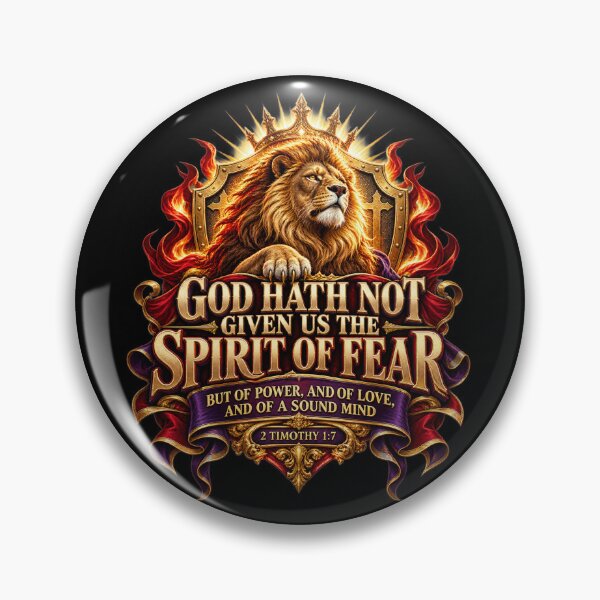 Item preview, God Hath Not Given Us Fear — 2 Timothy 1:7 designed and sold by ChristianLife.