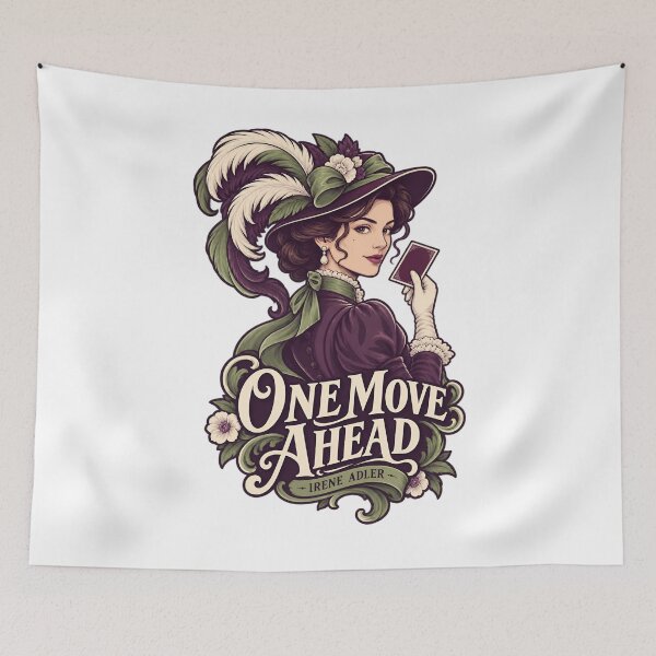 Item preview, Sherlock Holmes: Irene Adler One Move Ahead designed and sold by Fenay Designs.