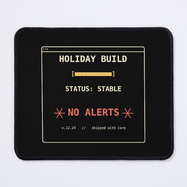 Item preview, Holiday Build Status Stable | Programmer Christmas Design designed and sold by Tattee.
