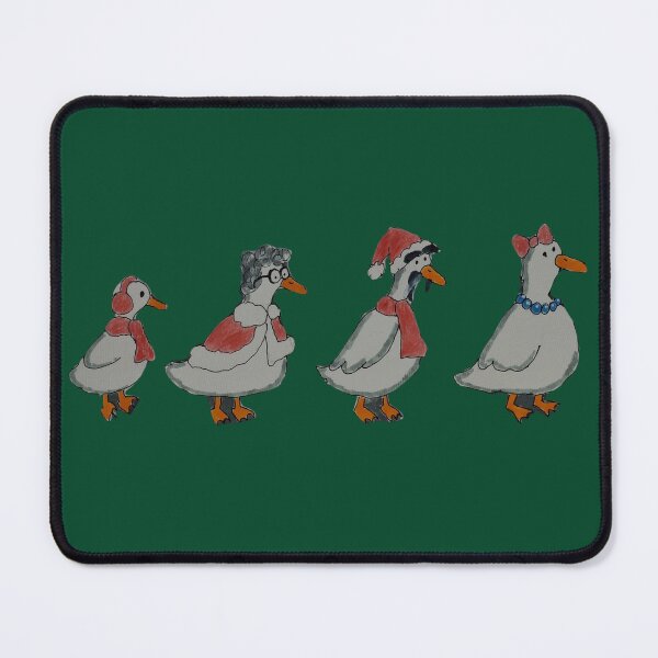 Item preview, Festive Geese Family designed and sold by The Cat and The Christmas Tree by Alice Ean Dubh.