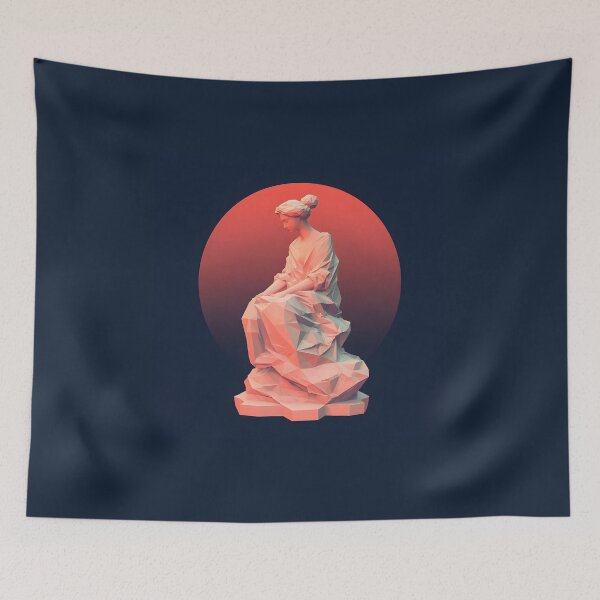 Item preview, Aquarius Cosmic Water, 3d Render, Warm Coral designed and sold by Checho30.