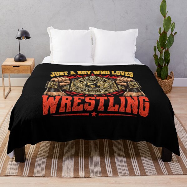 Item preview, wrestling Just A Boy Who Loves Wrestling Champion designed and sold by anapldv.