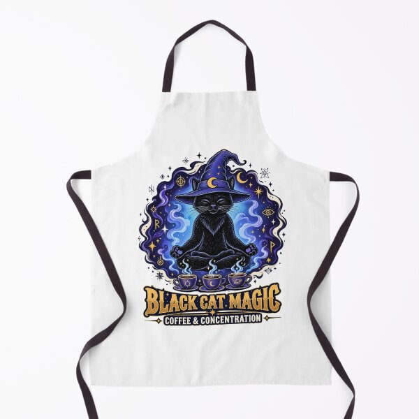 Item preview, Black Cat Magic Coffee Focus designed and sold by tollaru.