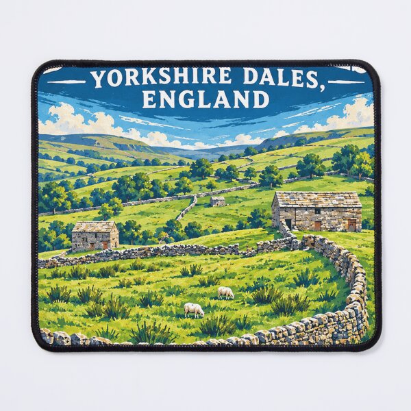 Item preview, Dry Stone Walls In The Yorkshire Dales, England - Travel Art designed and sold by HaydenMillepied.