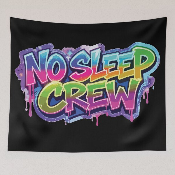 Item preview, No Sleep Crew designed and sold by Static Angel.