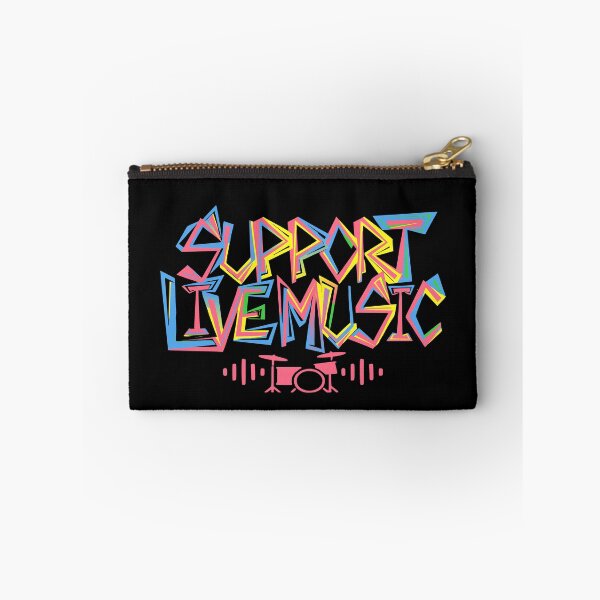 Item preview, Support Live Music, Musicians Concertgoers Music Lovers designed and sold by Colorfulman.